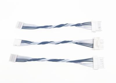 Κίνα 6 σύντροφος 2mm Molex Clik λουριών καλωδίων συνήθειας καρφιτσών πίσσα στην πίσσα 6pin Jst GH 1.25mm που στρίβεται προς πώληση