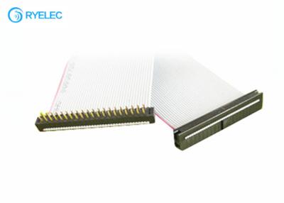 China 2.54mm IDC X Mannetje van de het Lintkabel van ONDERDOMPELINGS het Grijze 40 Speld aan de Vrouwelijke Vlakke Schakelaar van UL2651 22AWG Te koop