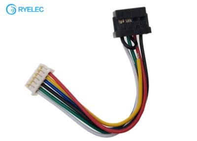 China Hirose DF11-8DS-2C zu kundenspezifischem Kabelstrang Molex 51021-0600 mit Molex 50079-8000 Falze zu verkaufen