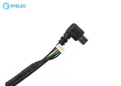 中国 1.25mmピッチのMolex 5の方法51021-0500アダプター ケーブルへのマイクロUSB B Righの角度の男性 販売のため