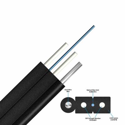 중국 4 핵심  G657A1 실내 하락 유선 텔레비젼 수신 계약을 맺은 가정 1Km FRP KFRP FTTH 판매용
