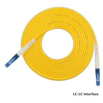 China LC-SC FC-ST Einmodenfaser Optik-Jumper Cable Simplex Core zu verkaufen