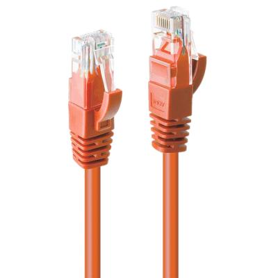 China Überzogenes RJ45 CAT6E Flecken-Kabel 32AWG 4pairs AEB 250MHz Gold zu verkaufen