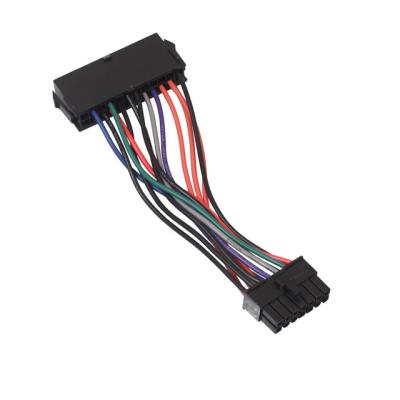 China ATX alimentación la fuente Molex 24 Pin To 14 Pin Adapter UL1015 18AWG en venta