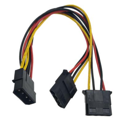 China 4 Pin Male 1 bis 2 * 4 Kabel Pin Famales IDE 4 Pin Sata Power Y zu verkaufen