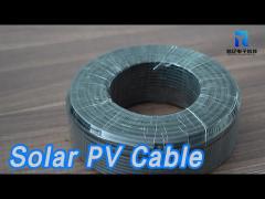 Extension Solar PV Cable 4 / 6mm Thickness Mc4 Low Voltage Waterproof