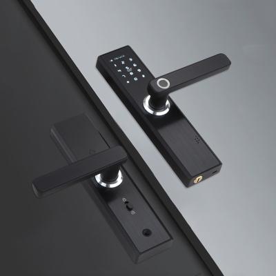 China Fingerprint/Password/App Lanbon Smart Password Smart Door Lock Fingerprint Living Smart Door/Induction/Key Handle Keyless Smart Lock For Home for sale