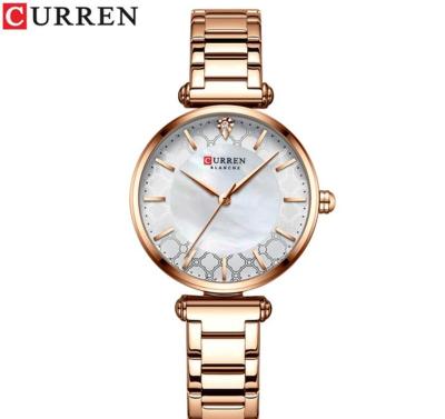 China CURREN 9072 Water Resistant Women Watch Stainless Steel Quartz Luxury Ladies Watch Stainless Steel Fashion Strap Wristwatch Relogio Feminino for sale