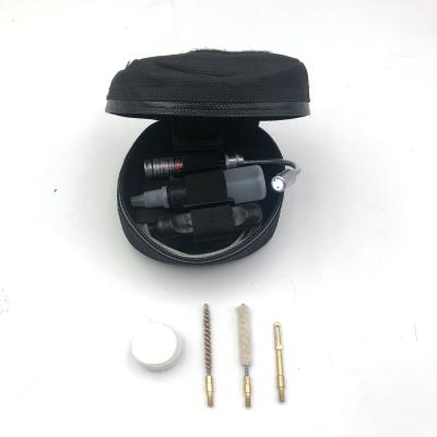 China Gun Cleaning .177cal Pocket Style Gun Cleaning Kit Round Rifle Cleaning Kit for sale