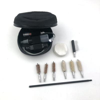 China Gun Cleaning Round Style Gun Pocket Kit Gun Cleaning Cleaning Kit for sale