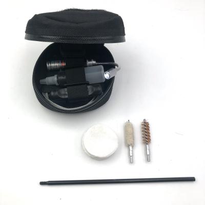 China Gun Cleaning Gun Cleaning Kit Round 40cal Pocket Style Gun Cleaning Kit for sale