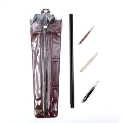 China military & tactical & Outdoor CS game hunting .22 gun cleaning kit for gun with 3 pcs gun cleaning rod for sale