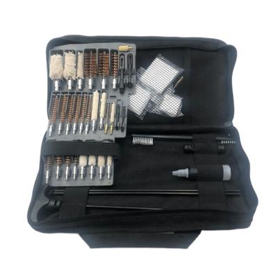 China Gun Cleaning Black Universal Style Gun Pocket Cleaning Kit for sale