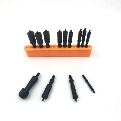 China military & tactical & CS Game Outdoor Hunting Plastic Notched Gun Cleaner Jag Set for .17 to .50 Caliber Rifle 6mm to 9mm for sale