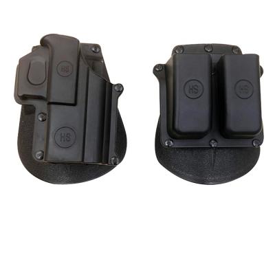 China Tight Concealable Tactical Military Leather Gun Holster for HS for sale