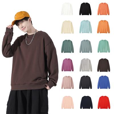 China Wholesalers Wholesalers Custom Hot Trendy Fashion Breathable Embroidery Anti-Wrinkle Clothes Basics Men Crewneck Sweatshirt Puff Print Hoodie for sale