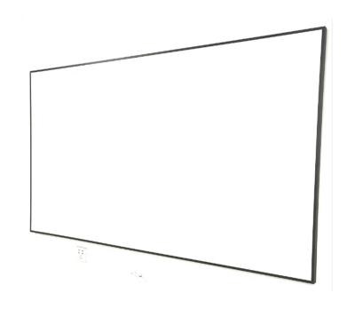 China Flexible Factory Wholesale Wall Mounted 100 Inches Theater Fixed Frame Projector Screen for sale