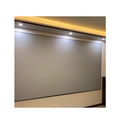 China Various Flexible Factory Sale Widely Used Portable Quick Fold Fixed Frame Fabric Cloth Projection Screen for sale