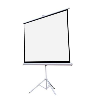 China Flexible Custom High Quality Goods Easy Pull Tripod Projector Screen For Home School for sale