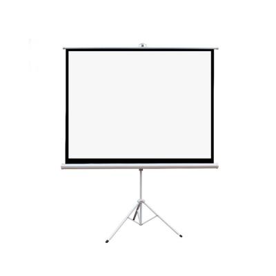 China Flexible Portable Outdoor Premium Durable Using Matt White Standard Tripod Rear Projection Screen for sale