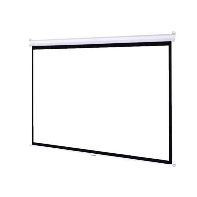 China Hot Selling Popular Flexible Matte White 120inch Lower Wall Mount Projection Screen for sale