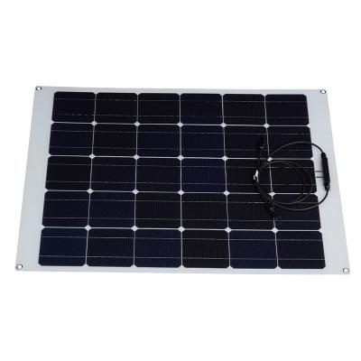 China High Quality Green Flexible Solar Panel System New Energy 80W Custom Mono Solar Cell Panel for sale