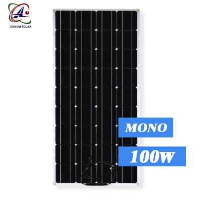 China Marine Factory Directly Customized Solar Panel 10W 20W 30W 40W 50W 60W 70W 80W 90W 90W 100W Monocrystalline Flexible PV Solar Panels for sale