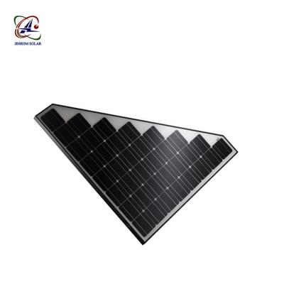 China ROOF 100W Price Chinese Triangle Solar Panel For Roof for sale