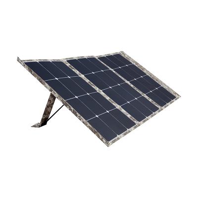 China Industry-leading Efficiency Sunpower Custom Portable Solar Panel 120W Folding Solar Cell Panels For Hiking Camping for sale