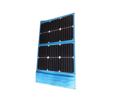 China Solar Panel System Frosted Sunpower 40W Solar Cell Outdoor Custom Foldable Photovoltaic Panel for sale