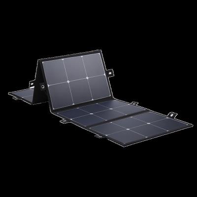 China Factory direct price 100W USB solar panel solar panel system Sunpower solar panel outdoor foldable power bank for camping hike for sale