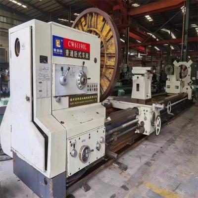 China Universal Used Machinery Repair Shops 61190*6000mm Manual Lathe Machine Metal Horizontal Lathe for sale