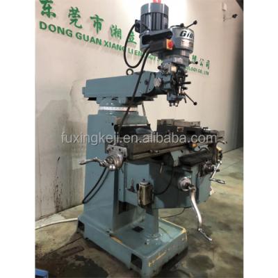 China RATEE 3S Universal Vertical Radial Milling Machine Used Turret Metal Cutting Machine Workshop Repairs for sale