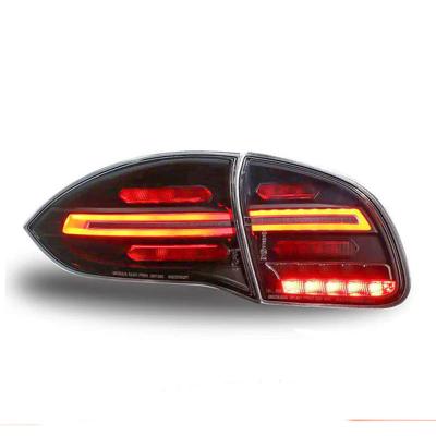 China ABS+PS For Porsche Cayenne S 2011-2014 Tail Lights TAIL Lights All Dynamic LED Cayenne Taillight Rear Lamp Turn Signal for sale