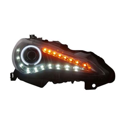 China ABS+PC 2012-2015 For Toyota For GT86 FT86 LED Angel Eyes Head Lamps LED Headlight for sale