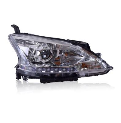 China ABS+PC Car Styling Headlights For Nissan Sylphy Sentra LED Headlight 2012-2015 DRL for sale