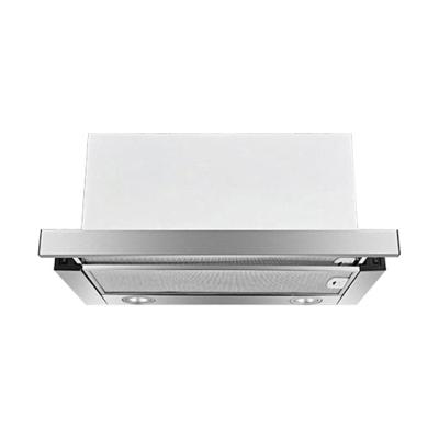 China Hotel 600mm White Commercial Kitchen Appliances 110V Cooker Hood Exhaust Hood Range Hood for sale