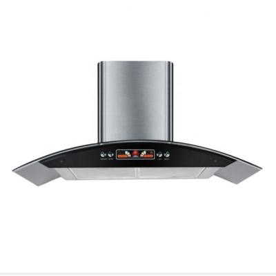 China Hot Selling 120V Cheap 90cm Car Made In China Gesture Control Chain Hood Kitchen Chimney Extractor Hood for sale