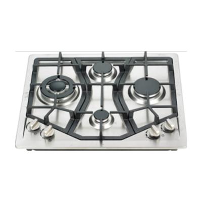 China Household Kitchen Appliances Gas Cooktop with 5 Burners Stainless Steel Gas Stove Gas Cooker for sale