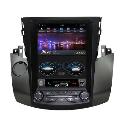 China Vertical 10.4'' Screen 4+64GB Android Car Multimedia Player Radio GPS Navigation For Toyota RAV4 2009-2012 for sale