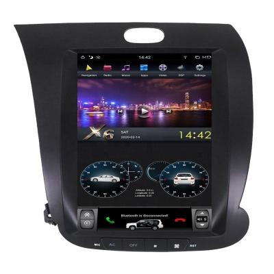 China Vertical Screen PX6 Car GPS Navigation 10.4