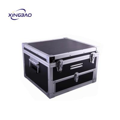 China Aluminum Equipment Hard Case Tool Case With Foam And Drawer Carrying Case 406*375*265 mm for sale