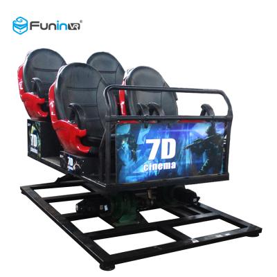 China Sheet Metal Funin 5D Cinema 7D Cinema Chairs Play 3D Shooting Game for sale