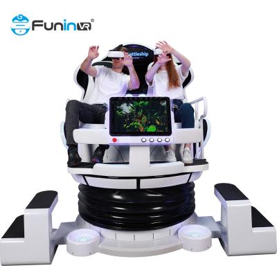 China Fiberglass and Metal FuninVR Win Silver CE RoHS Virtual Reality 9D Egg Chair 9D Egg VR Cinema 9D VR Simulator Game for sale