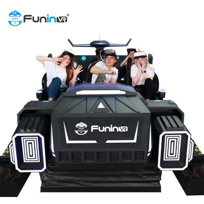 China Funinvr Metal Steel Six Seats Vr Simulator Teamwork Shooting Game Interactive Six Seats Vr Dark Mars for sale