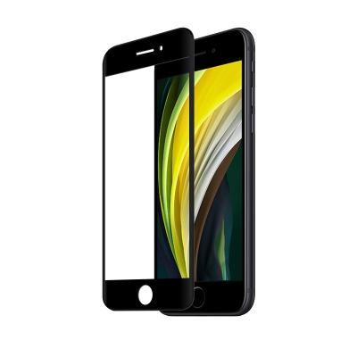 China 120C 280AB Glue cell phone screen guard for iphone se2 tempered glass protective film for sale