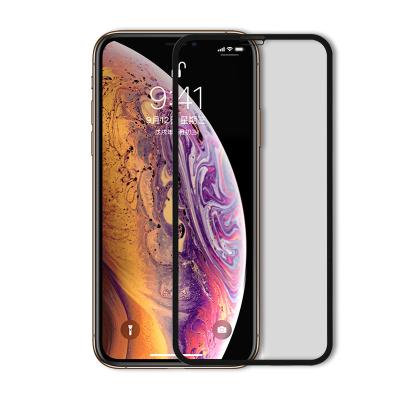 China Mobile phone screen protector for iphone xs screen maximum protection, 9H 0.33mm full tempered glass Anti-fingerprint for sale