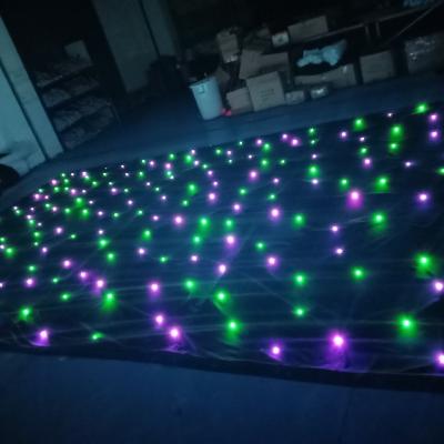 China RGBW LED Star Curtain 95Ra 6000lm Para festa de casamento discoteca à venda