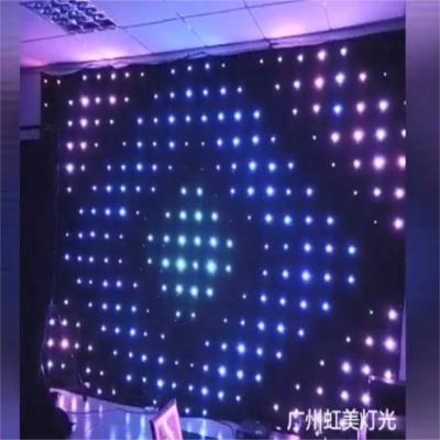 China Control de sonido LED Cortina de vídeo DMX512 RGB para clubes de fiesta Iluminación KTV en venta