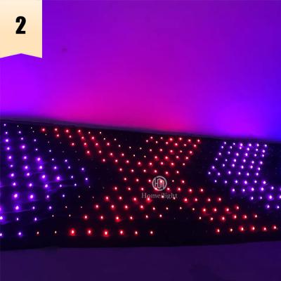 China Flexible Hintergrund RGB 3in1 LED Star Video Vorhang Tuch für Nachtclub Bühnendekoration zu verkaufen